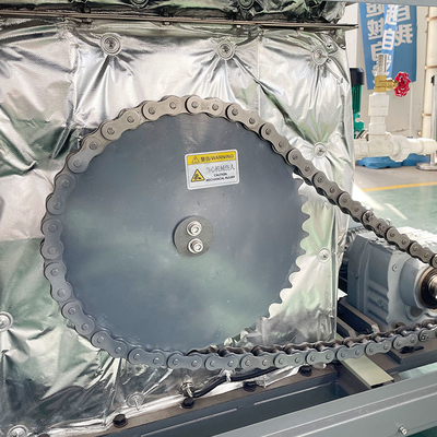 เครื่องย่อยสลายเศษอาหารชีวภาพ 100KG / D เครื่องรีไซเคิลขยะผัก