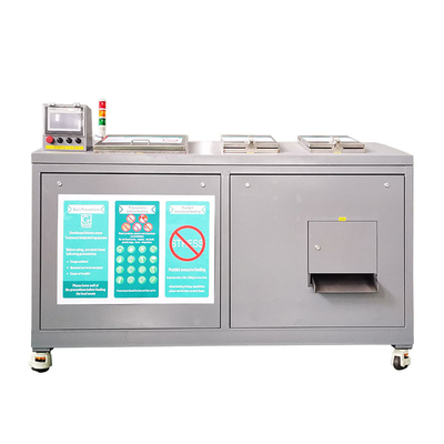 เครื่องรีไซเคิลขยะอาหารโตโกอัตโนมัติโรงงานย่อยสลายโรงอาหาร 200 กก. / วัน