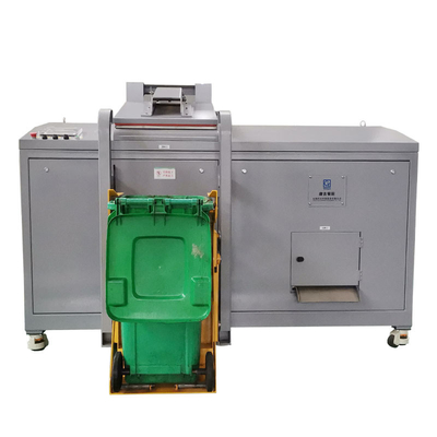 300KG / D โรงแรมชุมชนอาหารเครื่องแปลงขยะอินทรีย์แปลงระบบปุ๋ย
