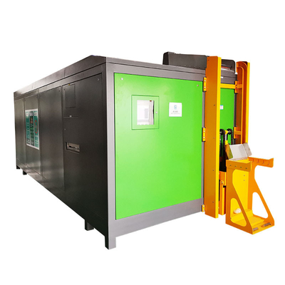 อาหารเพื่อการพาณิชย์เป็นปุ๋ยอินทรีย์ขยะ 2000KG / D SS304