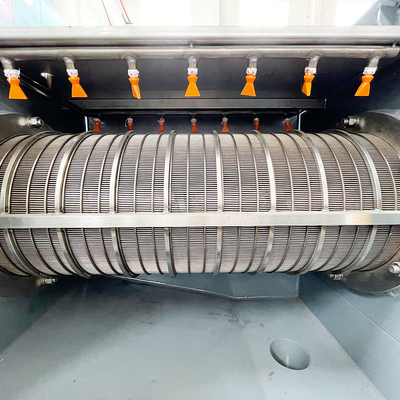 ประหยัดพลังงานเศษอาหาร Dewatering Squeezer เครื่องประมวลผลของเสียอินทรีย์