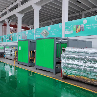 เครื่องทำปุ๋ยหมัก PLC 5,000KG/วัน TOGO อุปกรณ์การจัดการขยะอินทรีย์