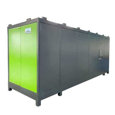 เครื่องทำปุ๋ยหมัก 75KW ระบบกำจัดขยะเศษอาหารเชิงพาณิชย์