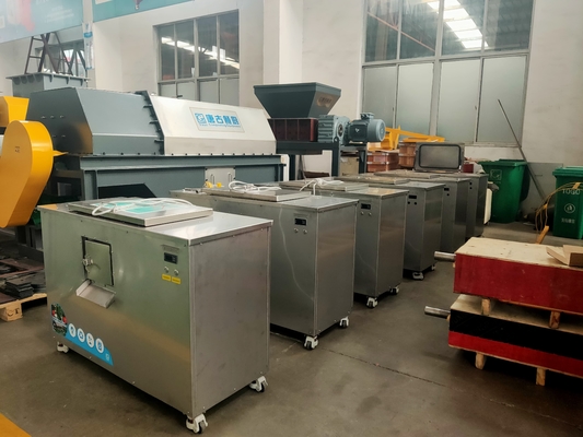 โรงเรียน 50KG ต่อวันเครื่องหมักขยะเปียกห้องครัวโปรเซสเซอร์เศษอาหาร