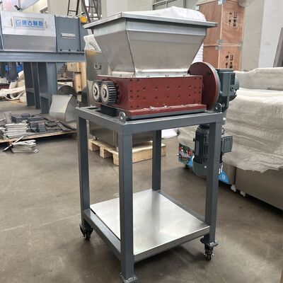 เครื่องบดอาหาร 100-300KG/D เครื่องบดขยะอินทรีย์ขนาดเล็กทั่วไป เครื่องบดผัก พร้อมอุปกรณ์ประกอบแกนของเกียร์