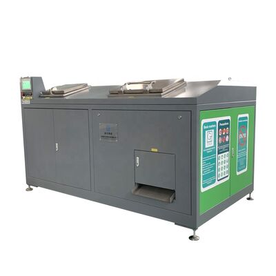 SUS303+Q235B เครื่องคอมพอสต์ขยะอาหาร ขนาด 15 kW และรับประกัน 1 ปี