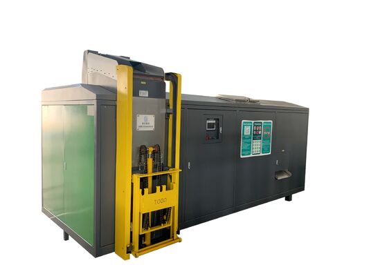4300 2120 2170 มิลลิเมตร เครื่องประกอบอาหาร TG CC 1000S 1000 กิโลกรัม วัน เครื่องแปลงขยะชีวภาพ เครื่องปลูกปุ๋ยอินทรีย์ ไม่เกิดกลิ่น