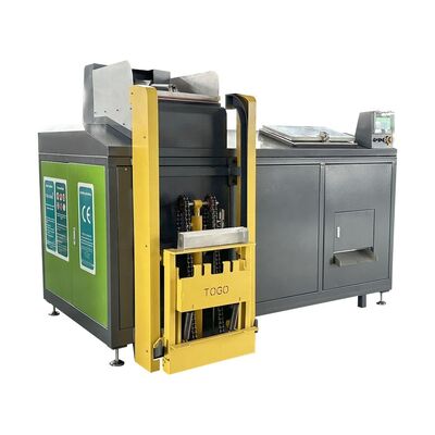 10KW พลังงาน 200KG ความจุในวัน เครื่องคอมพอสต์ขยะครัวและเครื่องกําจัดขยะอาหารที่ได้รับการรับรอง CE