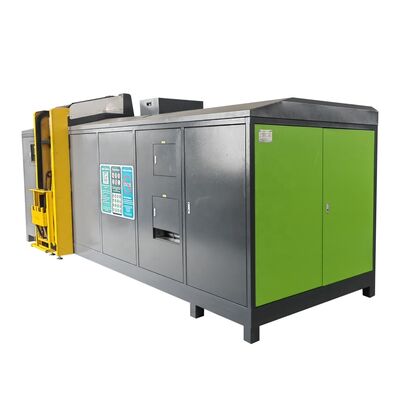 เครื่องกําจัดขยะอาหารอัตโนมัติขนาด 3000 กิโลกรัมต่อวัน พร้อมการควบคุม PLC อัตโนมัติเต็ม และการบดผังของจุลินทรีย์สําหรับการผลิตปุ๋ยอินทรีย์