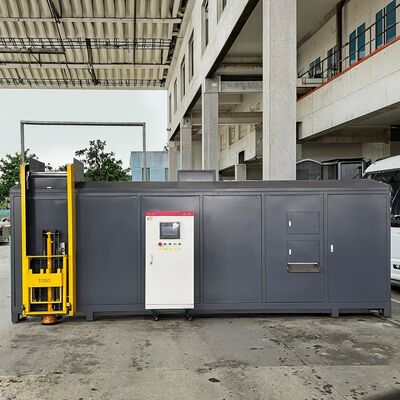 TOGO 3200kg เครื่องแปลงขยะอินทรีย์ที่ผ่านการรับรองของสหภาพยุโรป PLC Core 24 ชั่วโมง การกําจัดเชื้ออย่างรวดเร็ว อุปกรณ์ปุ๋ยที่ไม่กลิ่น 1 ปี