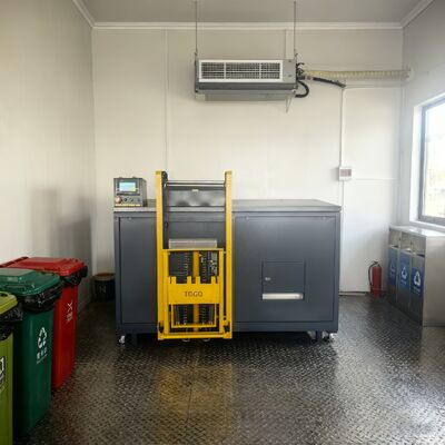 TOGO TG-CC-300 เครื่องคอมพอสต์ขยะอาหาร หมุนยาง 24 ชั่วโมง การคอมพอสต์อย่างรวดเร็ว