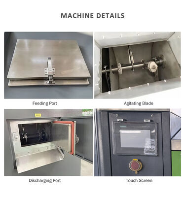 TOGO 80KG / D เครื่องกําจัดขยะอาหารพาณิชย์ที่มีการควบคุม PLC อัตโนมัติเต็มสําหรับการหมักและล้างกลิ่น